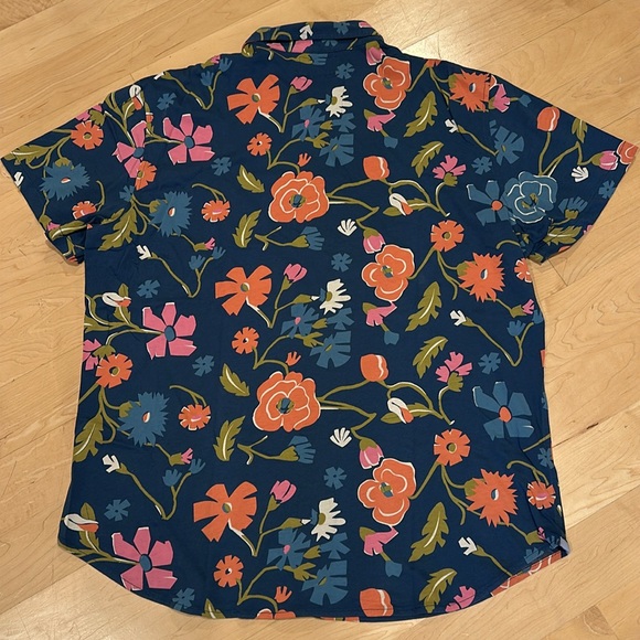 Bonobos Men's Short Sleeve Floral Abstract Print Standard Fit Polo Shirt - Picture 6 of 6